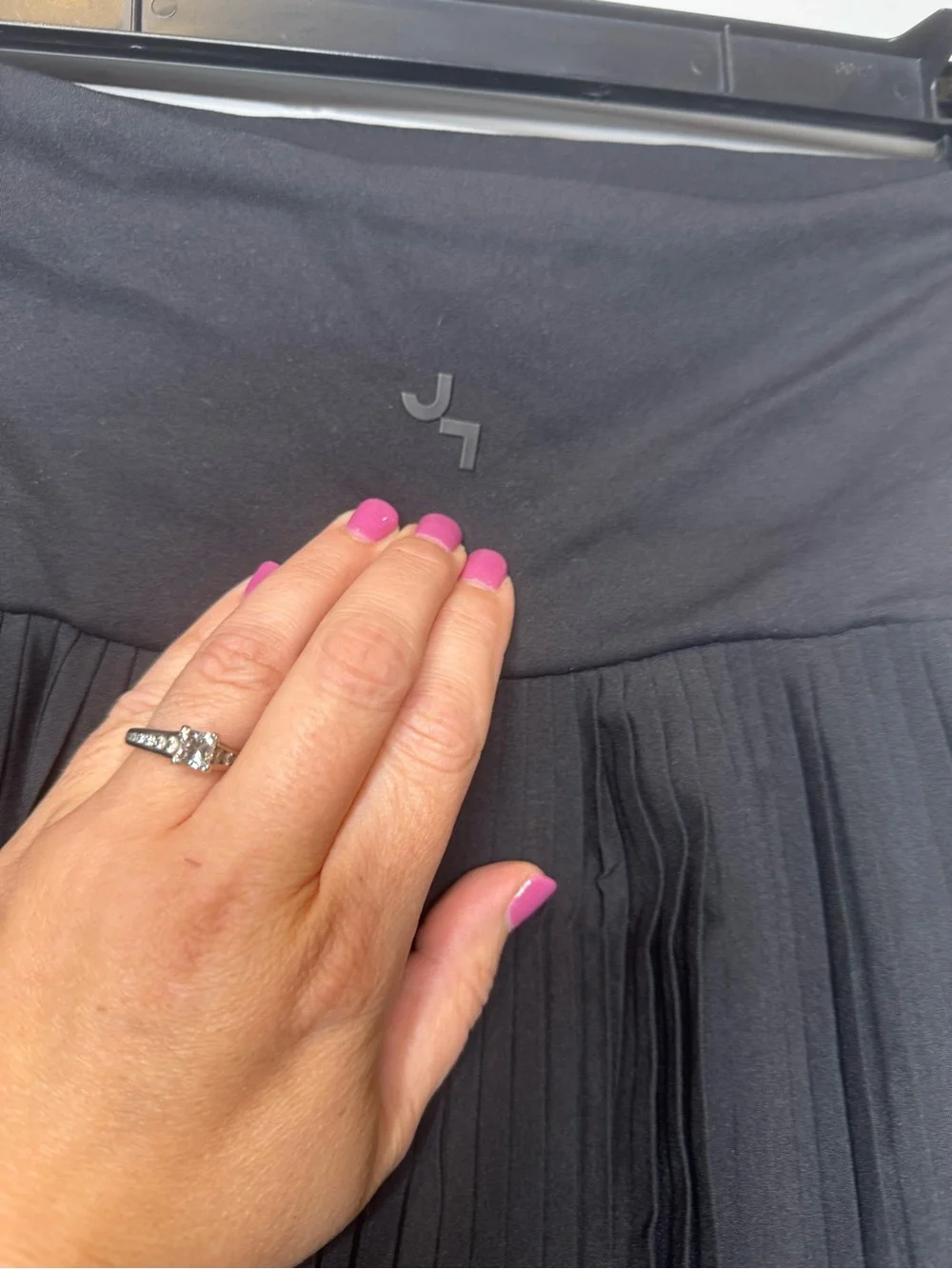 NWT XS women’s JoyLab Black Pleated Skater Mini Skort.